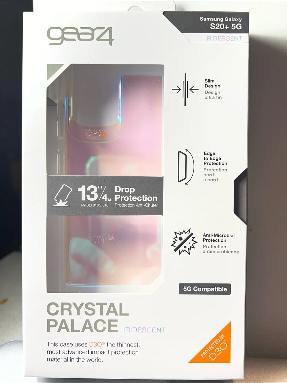 Samsung Crystal Palace Iridescent Phone Case - Multicolor Shift